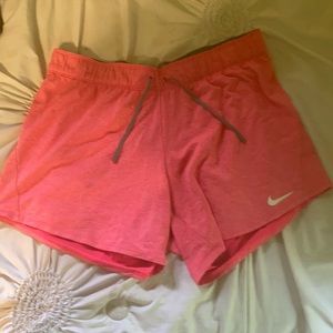 Pink Nike Running Shorts
